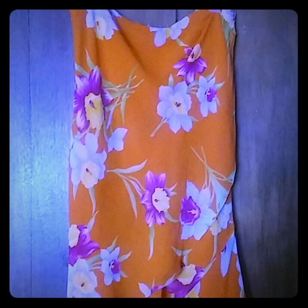 RALPH LAUREN PLUS SIZE FLORAL SKIRT